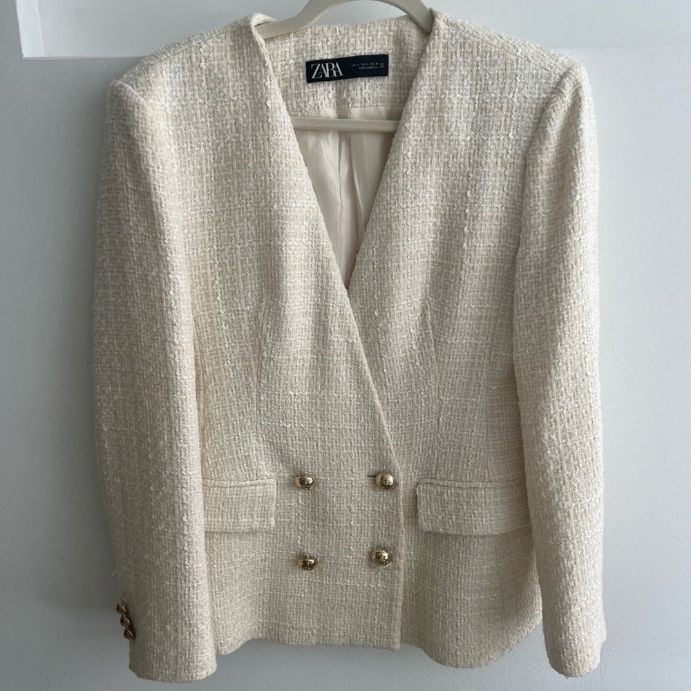 Zara Tweed Blazer